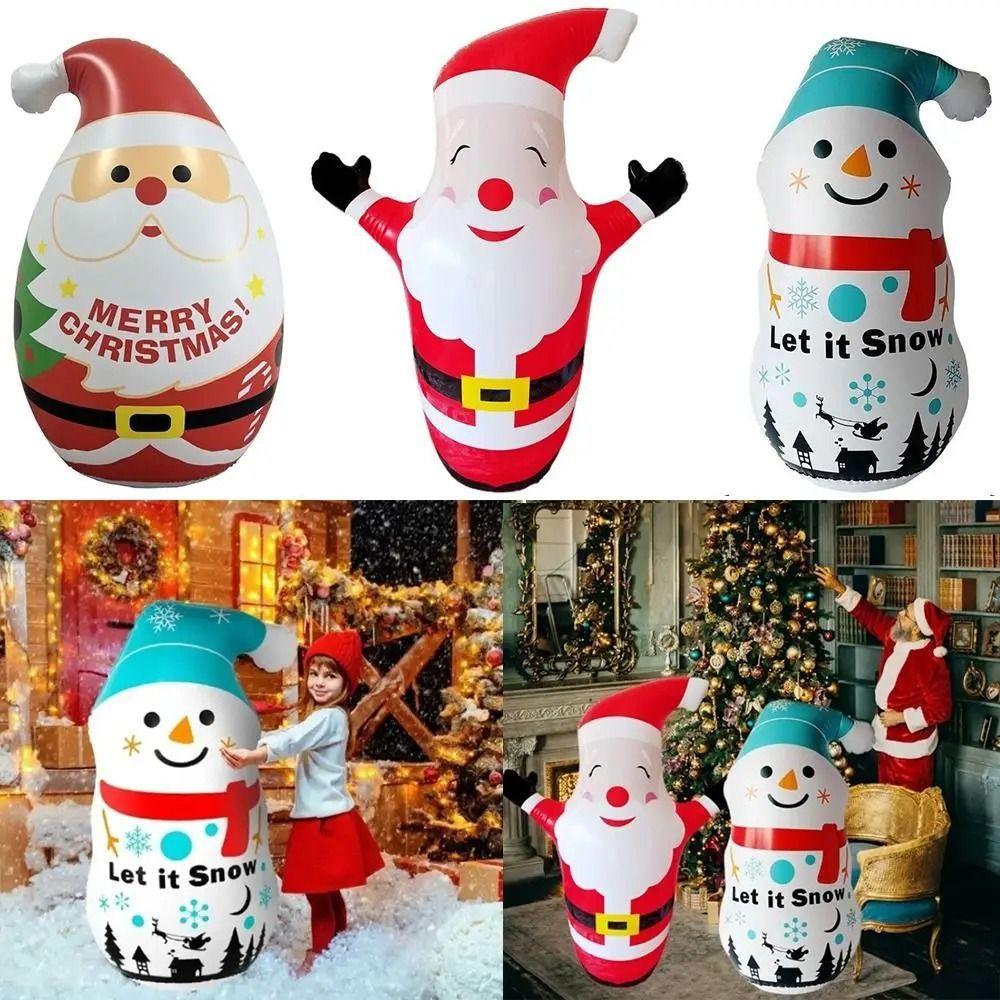 Halloween Snowman Inflatable Model Pumpkins Ghost Inflatable Model Tumbler Kids Gifts