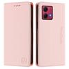 For Motorola Moto G84 5G Leather Case RINACASIS RC01 Phone Cover with RFID Blocking Wallet Stand