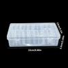 Transparent Multi-Grid Storage Box for DIY, Electronics & Jewelry