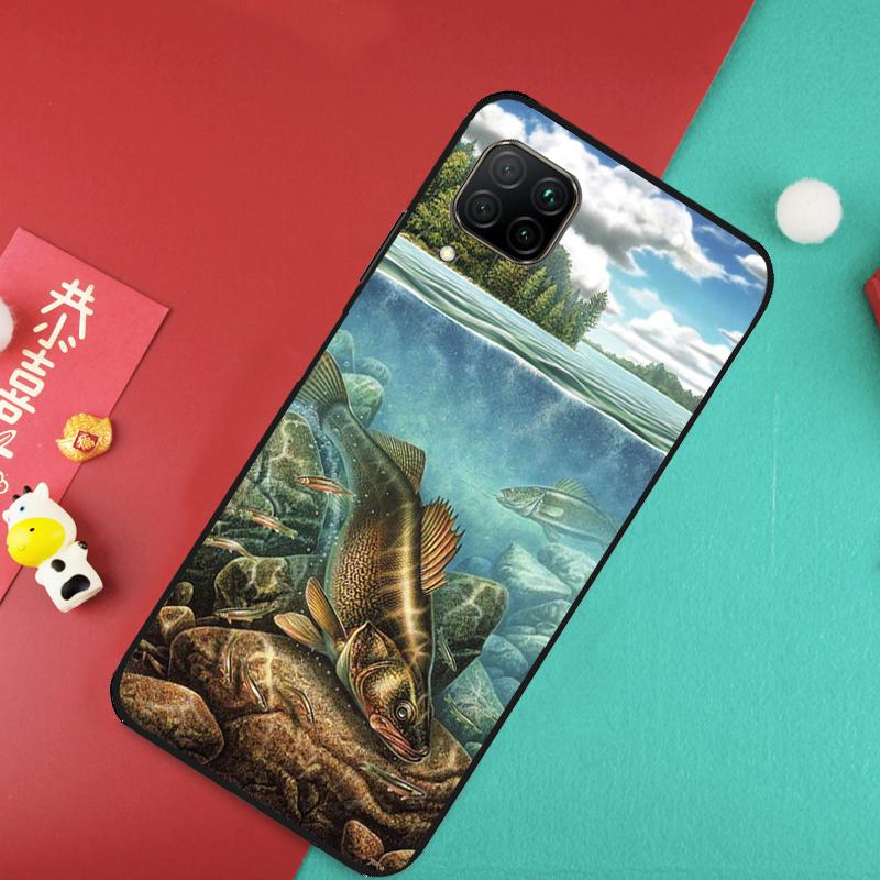 Fishing Gear Fish For Huawei Nova 9 10 SE 11 Pro 7i 8i 11i 12i Y73 Y72 Y61 Y91 Y90 Y70 Y60 P30 P40 Lite Case