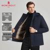 MONTAGUT Men's Hooded 90% Goose Down Winter Jacket
