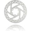 140mm Brake Disk, Anti Deformation Electric Scooter Brake Disk Stainless Steel Easy To Install with Screws for Replacement
