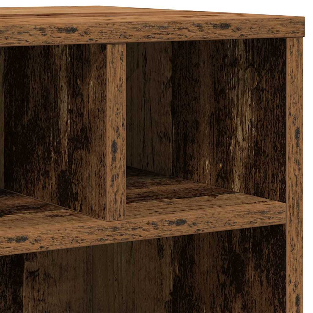 Printer Stand Reclaimed Wood Look 41 x 32 x 48 cm Engineered Wood