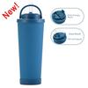 2024 New Model 830ml Large Capacity Thermos Cup with Convenient Handle, Dual Drinking Cup, Large Hole Straw Cup