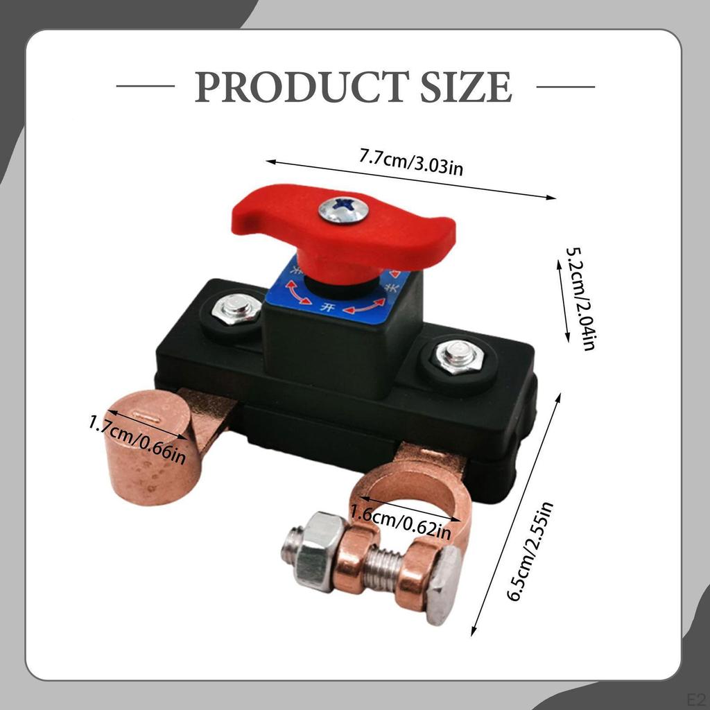Battery Disconnect Device for UTV And Boat