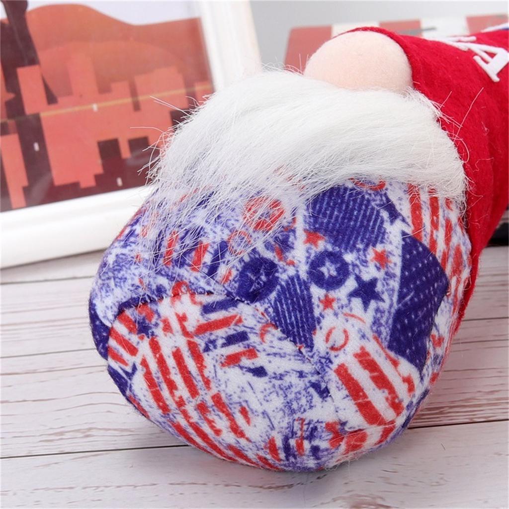 New Independence Day Cute Faceless Figurines, American Day Dwarf Dolls, Faceless Decorative Items