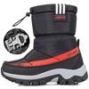 2025 Winter New Children's Mid-Tube Thickened Snow Boots Northeast Anti-Slip Warm Boy Casual Crampon Cotton Shoes Fashionable