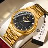 BINBOND Original Top Brand Men's Watches Luminous Waterproof Watch For Man Durable Stainless Steel Strap Luxury Reloj New