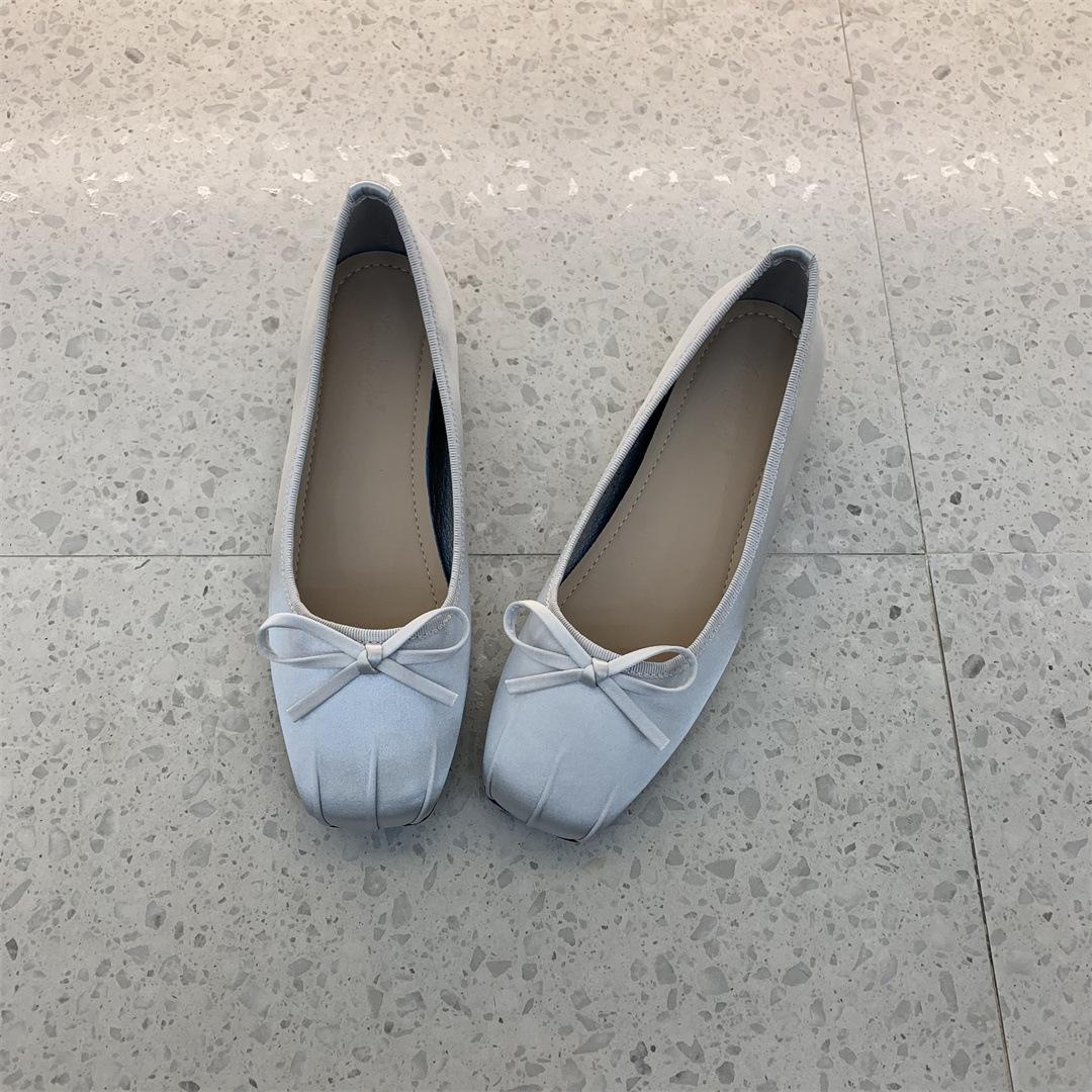 French Style With Skirt, Fairy, Heightening In The Wind, Ballet Shoes Are Versatile, Not Tired, Gentle Feet, Evening Shoes Are Beautiful, Single Shoes 35