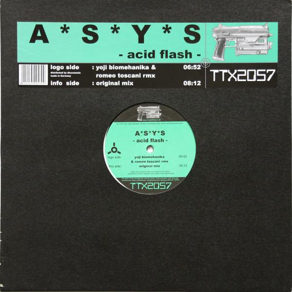 

12inch Record ASYS - Acid Flash TTX2057 Tracid Traxxx 2005 Germany Dance & Electronica Used