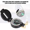 , Portable with Folding Lens, Lightweight Navigation Tools, for Outdoor Camping Hiking