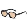 Retro Oval Sunglasses Women's Fashion Sunscreen Eyewear Street Snap Popular Korean Style Mirror Frame Beach Vacation Wear