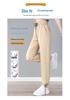Women's Stylish High-Waist Ice Silk Wide-Leg Pants - Summer, Lightweight, Drapey, Middle-Aged Style