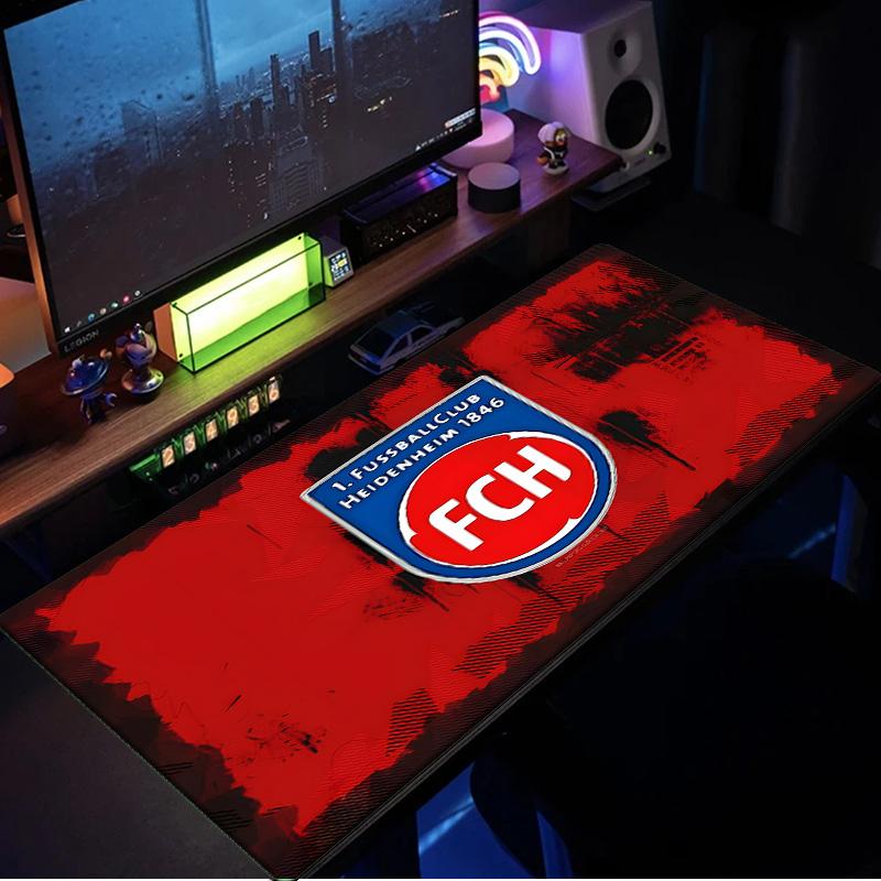 Heidenheim Crest Mouse Pad, Rubber Base, Mouse Pad for Gamers and Office Use, Gaming Desk , Easy To Clean Mat Christmas Fan Gifts