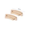 New Wooden Train Track Adapter Rail Building Block Connector Compatible All Brand Wood Railway Wooden Train Track Accessories