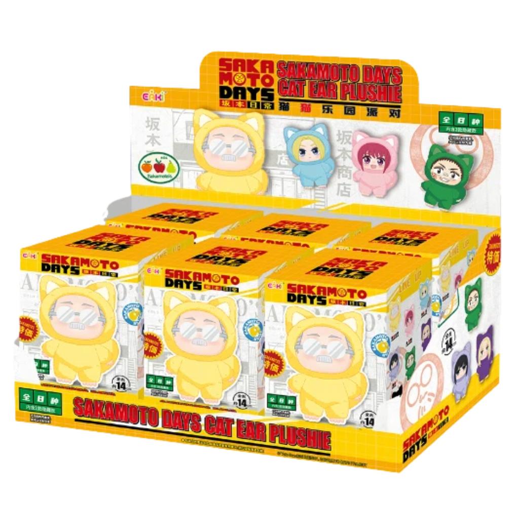 Eaki Sakamoto Days Seria Impreza z Uszami Kota Pudełko Niespodzianka Styl Jujutsu Kaisen Pluszowa Lalka Winylowa Bardzo Popularne Produkty W Chinach