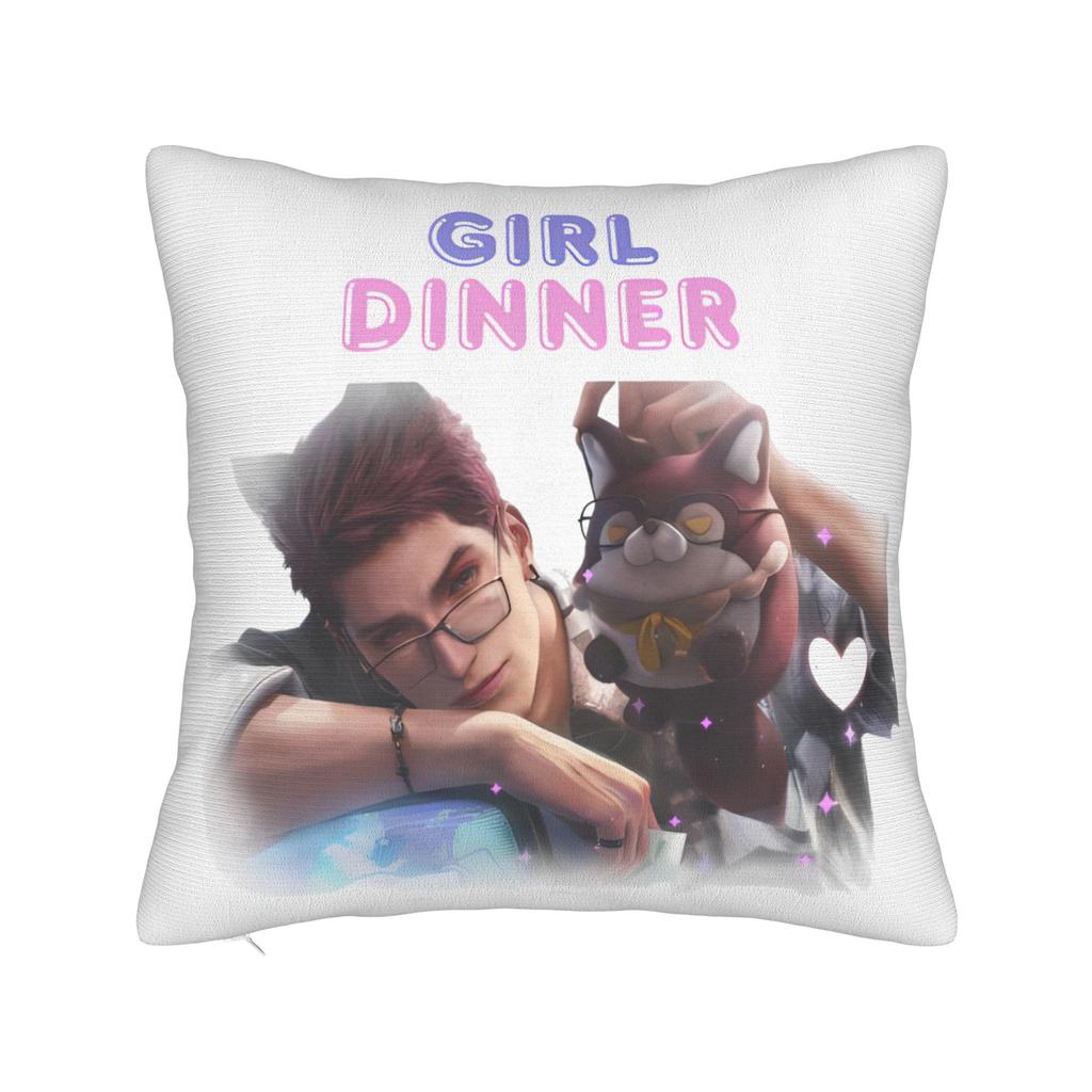 Game V-Valko L-Love and Deepspace Pillow Case Custom Pillow Cover For Chair Sofa Home Decor Morden Pillowcases