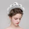 Adult Discoballs Headband MusicFestival Decorative Headdress 70s Party Vintage Hairhoop Cosplay Costume Head Accessories