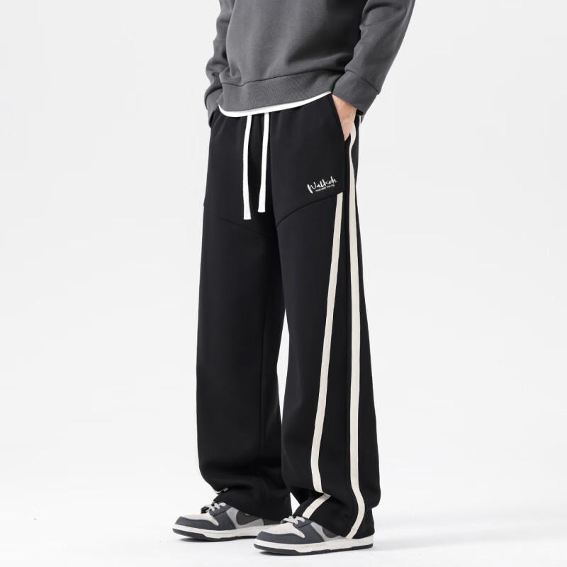 Wassup Sohot Men's Loose Straight Casual Sport Pants