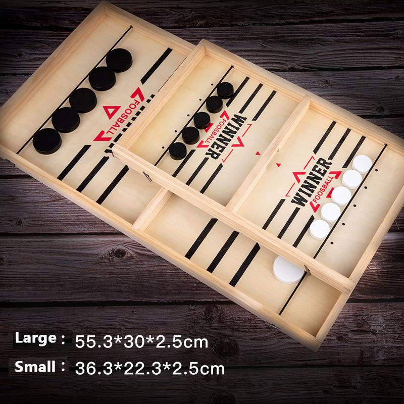 Wooden  Board Game For Adult Children Hand-eye Coordination Training Table Football Battle Games