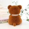 Brown Bear Doll Plush Toy Bow Tie Teddy Bear Doll Grab Machine Doll Sleeping Throw Pillow Birthday Gift Female
