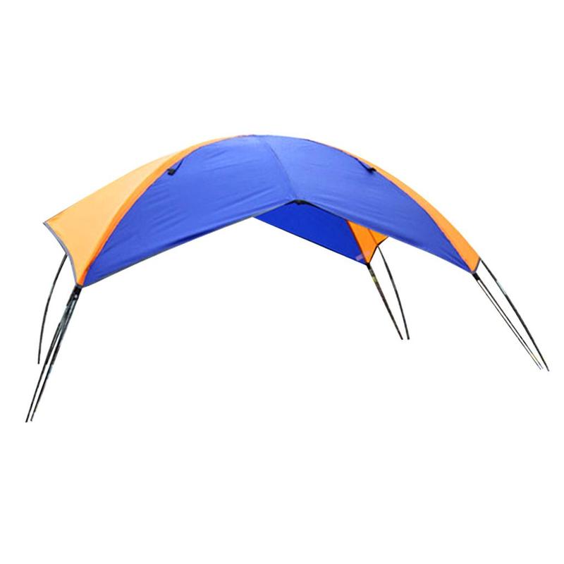 Boat Canopy Tent Portable Sunshade Shelter for Inflatable Boat Camping Sailing Boat Accessory Fishing