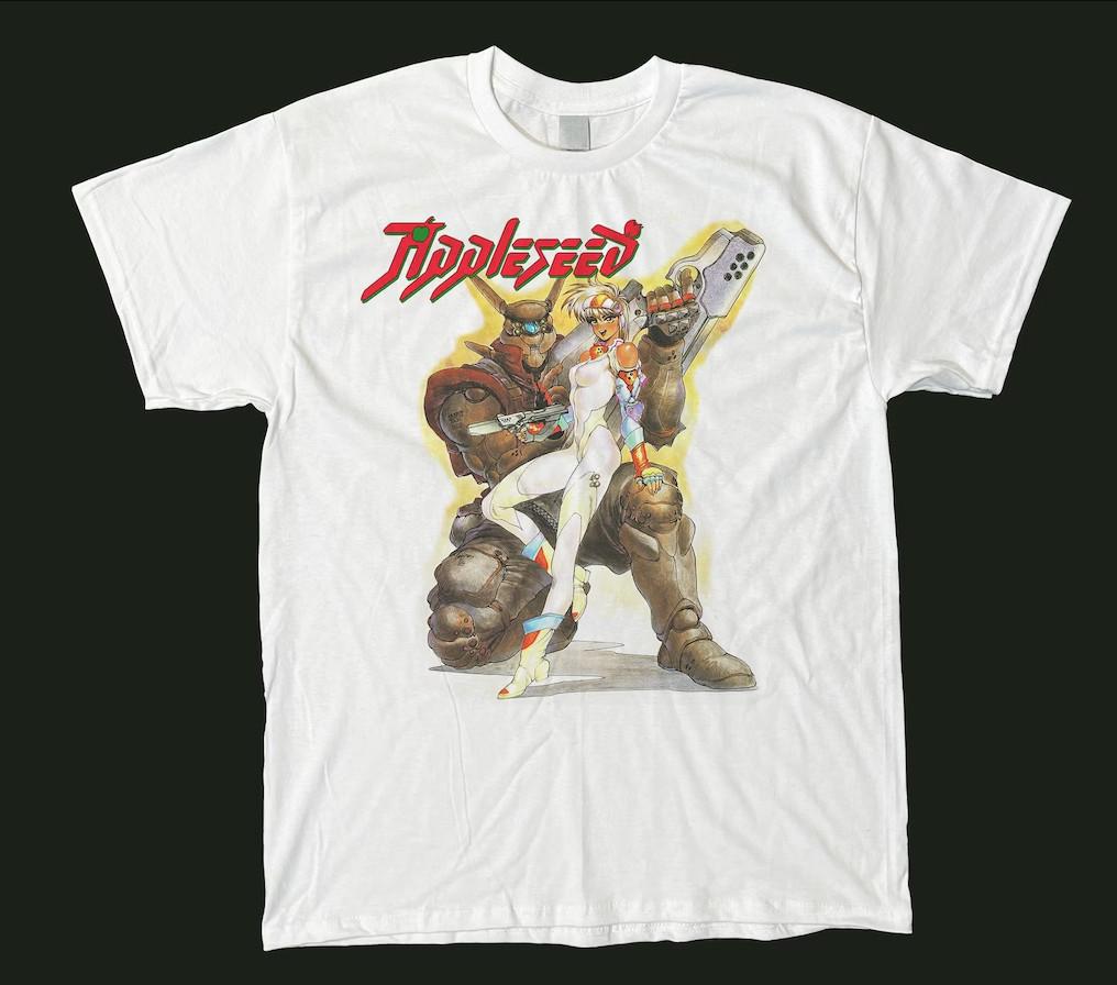 Shirow Masamune Appleseed Anime Manga T-Shirt S
