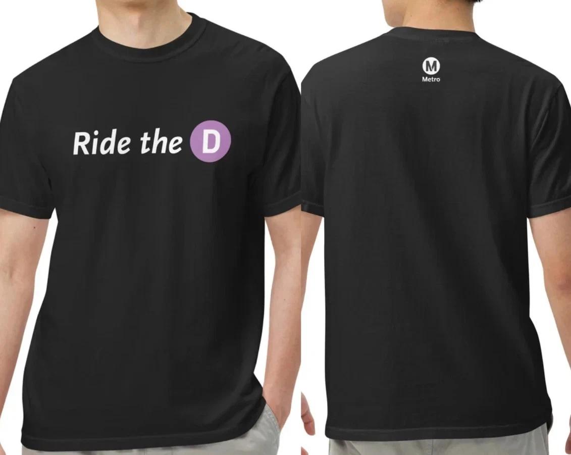 L.A. Metro S D Line Ride The D T-Shirt L