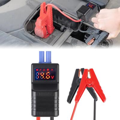 Amplificador de abrazadera inteligente de 650 A, 12 V, conexión antirretroceso con conector de enchufe EC5, clip de cable de puente de emergencia
