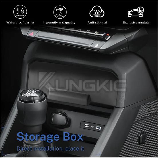 For Dacia Duster 3 2024 2025 2026 Car Storage Central Control Storage Box Container Auto Interior Dacia Duster 3 Accessories