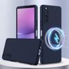 For Sony Xperia 10 V Case Compatible with MagSafe Liquid Silicone Phone Cover with Lanyard