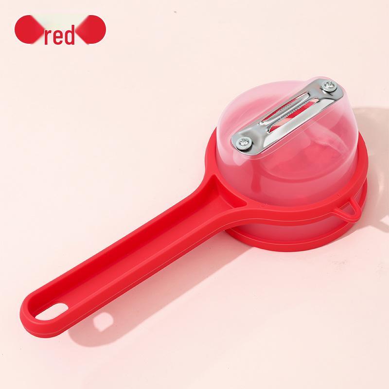 Multifunctional Kitchen Peeler with Storage - Ideal for Potatoes and Fruits