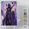 Shower Curtain Waterproof Polyester Fabric Paint Colorful Bath Curtains World Of Warcraft Home Bathroom Decor Curtain With Hook