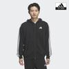 adidas New Performance Essential+ Loose Fit 3s French Terry Zipper Hoodie 3 Type