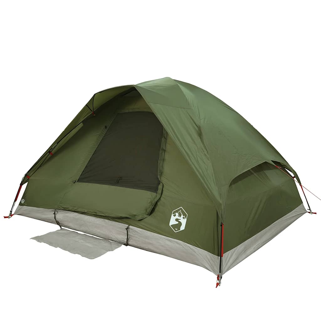 Vidaxl Tenda Familiare, a Cupola, 6 Persone, Oliva, Impermeabile