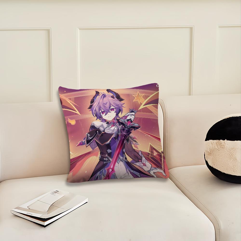 Game Genshin Impact Durin cushion cover Pillow Cover Decoration Room Home Sofa living Office Car Nordic Simplicity