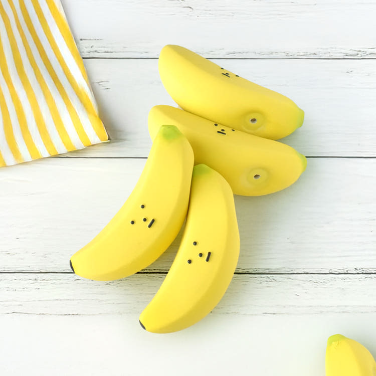 Dingdok Banana - Latex Crackling Toy