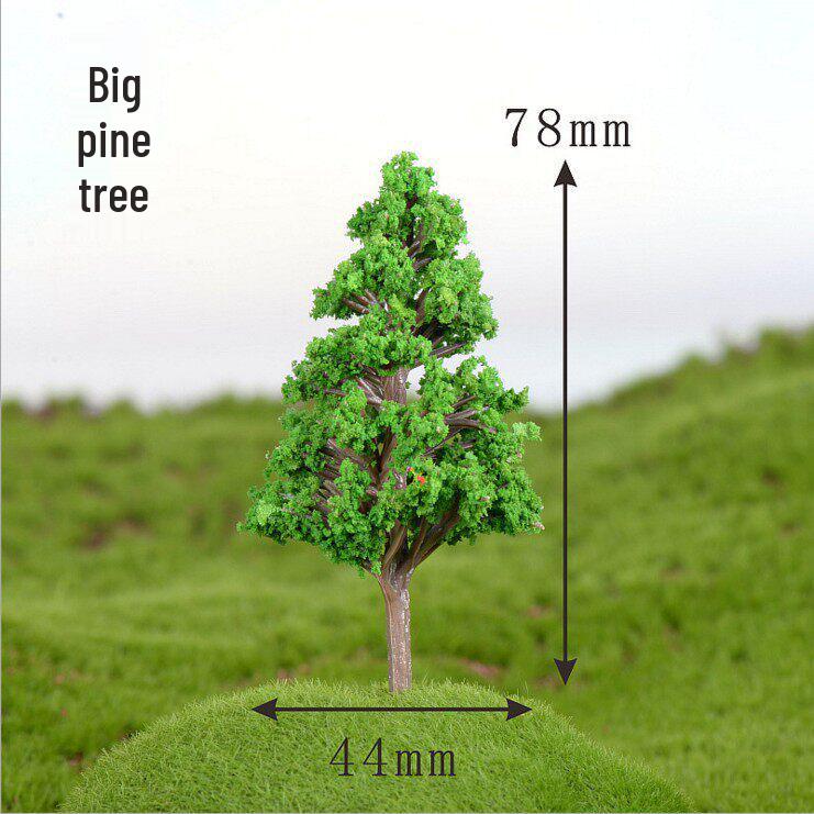 Decorative Miniature Trees & Succulents for Landscaping: Mini Fruit, Willow, Golden Leaf Trees, Moss Micro Landscape DIY Materials