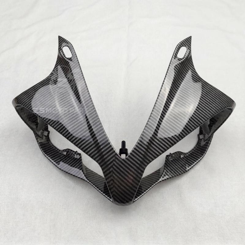 Fit For YAMAHA YZF-R1 R1000 2007 2008 Upper Front Nose Fairing Headlight Cover Cowl Motorcycle Accessories