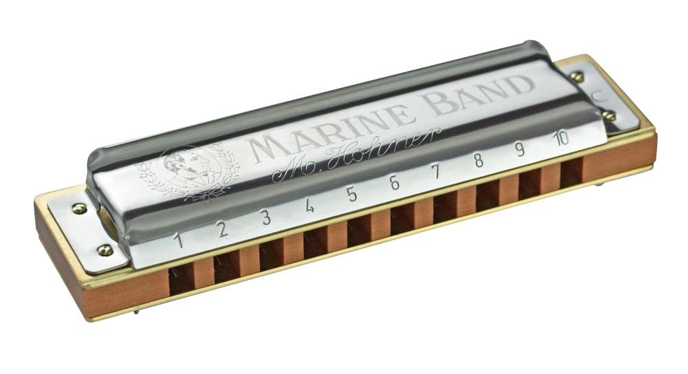 

Губная гармошка HOHNER Marine Band Marine Band с 10 отверстиями 1896/E