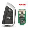 jingyuqin Car Remote Key For BMW 1 3 5 7 Series X1 X3 X5 X6 X7 F CAS4 CAS4+ FEM 2011-2017 PCF7945 Replace Keyless Go Car Key