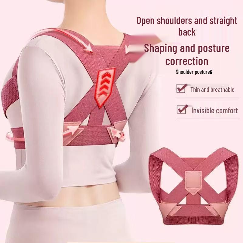 

Пояс-корректор осанки - Унисекс Невидимый корректор сутулости для улучшения темперамента и формы тела Black S