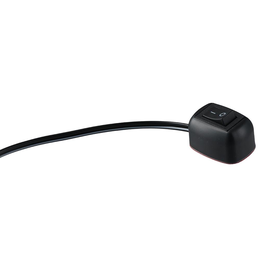 ON/Off DC12V Paste Type Switch 23.6" Cable Surface Mount Switch DIY Car Switch