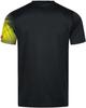 Donic Drop Shirt, J.T.T.A.A. (Japan Table Tennis Association) Approved, GL156, Black/Yellow, Size L