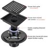 2 Inches Shower Drain Flange Drain Base For Linear Square Drain Installation US Floor Drain Connector Flange Home Improvement