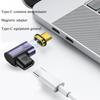 USB-C Adapter PD 100W Type-C To USB C Fast Charging Converter USB 4.0 40Gbps Type-C Extender Connector Right Angled