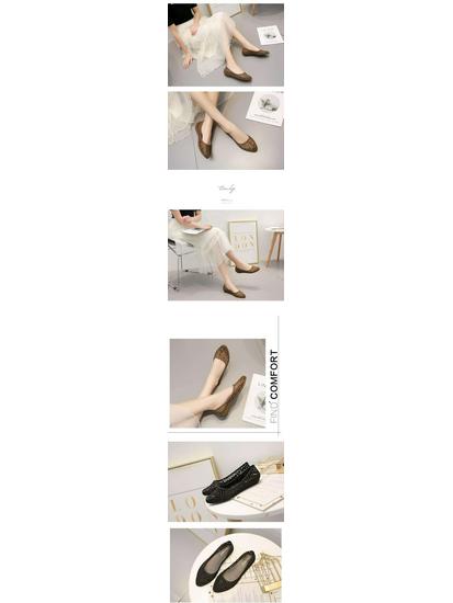 2020 Women's Summer Fashion Soft Sole Flat Sandals - Hollow Jelly Beach Shoes