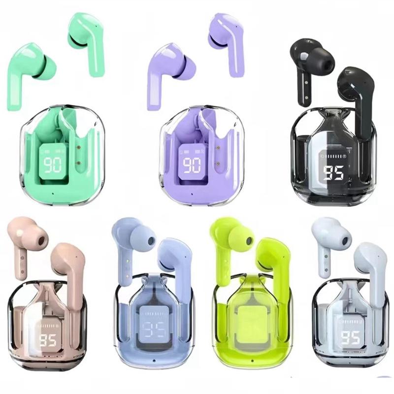 Air31 Transparent Bluetooth In-Ear Headset with Digital Display & Extended Battery Life