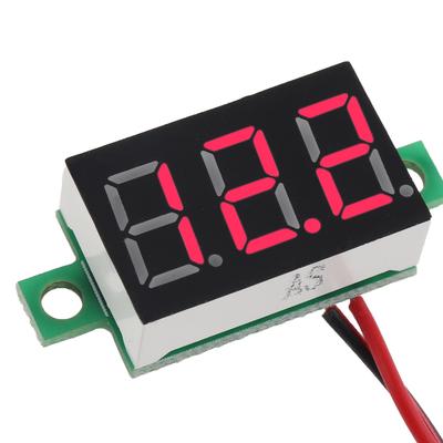 0,36 Zoll DC 4,5 V-30 V 2-Linien-Präzisions-DC-Digitalvoltmeterkopf LED-Digitalvoltmeter