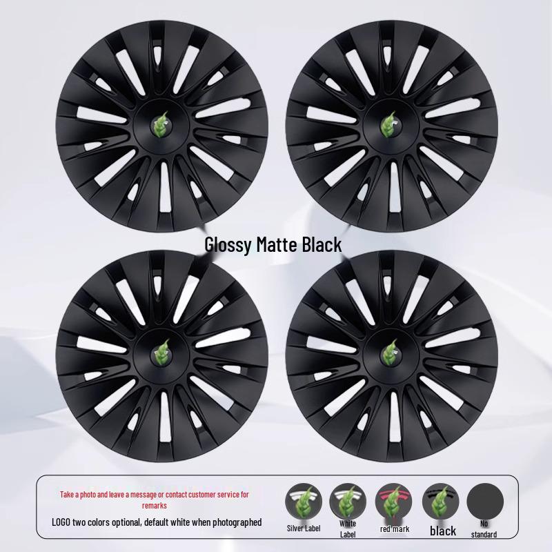 19-Inch Model Y Tesla Hubcaps: Sun God Full-Edge Covers for Modification